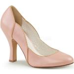 Pinke Pin Up High Heels & Stiletto-Pumps aus PU leicht für Damen Größe 36 