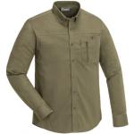 Olivgrüne Pinewood Tiveden Button Down Kragen Jagdhemden mit Insekten-Motiv mit Knopf für Herren Größe XL 