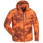 Orange Wasserdichte Camouflage Pinewood Tarnjacken aus Polyester für Herren Größe 3 XL 