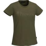 Olivgrüne Pinewood T-Shirts aus Baumwolle für Damen Größe L 