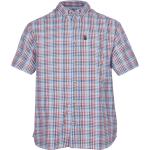 Karo Kurzärmelige Pinewood Button Down Kragen Jagdhemden mit Knopf aus Polyester für Herren Größe L für den für den Sommer 