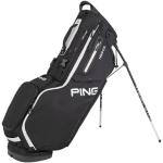 Schwarze Ping Golf Standbags mit Riemchen gepolstert 