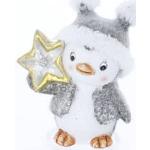 Mica Decorations Weihnachtsdeko mit Pinguinmotiv 