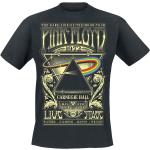 Pink Floyd T-Shirt - The Dark Side Of The Moon - Live On Stage 1972 - S bis 5XL - für Männer - Größe L - schwarz - Lizenziertes Merchandise