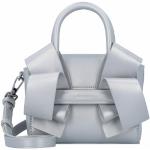 Reduzierte Silberne Elegante PINKO Bag Lederhandtaschen aus Leder für Damen mini 