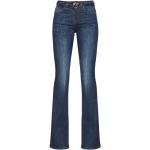 Reduzierte Blaue PINKO Bootcut Jeans mit Schnalle aus Denim für Damen 