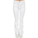 Reduzierte Weiße PINKO Bootcut Jeans aus Baumwolle für Damen 