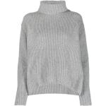 Graue PINKO Rollkragen Kaschmir-Pullover aus Wolle für Damen Größe S für den für den Winter 