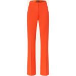 Orange PINKO Bundfaltenhosen mit Reißverschluss aus Jersey für Damen Größe S 