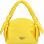 Gelbe Elegante PINKO Bag Mini Handtaschen aus Kunstfaser für Damen mini 