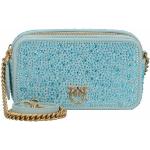 Hellblaue Elegante PINKO Bag Mini-Bags aus Leder für Damen mini 