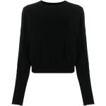 Schwarze PINKO Black Kaschmir-Pullover aus Wolle für Damen Größe XL 