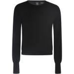 Reduzierte Schwarze Elegante Langärmelige PINKO Black Kaschmir-Pullover aus Wolle für Damen Größe S 