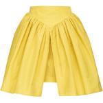 Gelbe PINKO Mini Festliche Röcke mit Reißverschluss aus Taft für Damen für den für den Winter 