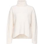 Reduzierte Weiße PINKO Rollkragen Kaschmir-Pullover aus Wolle für Damen Größe XS für den für den Winter 