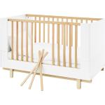 Weiße Moderne Nachhaltige Betten lackiert aus Ahorn Breite 50-100cm, Höhe 50-100cm, Tiefe 100-150cm 2-teilig 