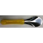 PINTINOX Eislöffel »Pinti Gelateria Professional« (4 Stück), aus Edelstahl mit Kunststoffgriff, für Eis, Desserts, Joghurt, gelb, gelb