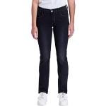 PIONEER AUTHENTIC JEANS Damen Jeans Sally | Frauen Hose | Gerade Passform | Black/Black Used 9802 | 44W - 34L