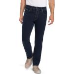 Dunkelblaue Unifarbene PIONEER Jeans 5-Pocket Jeans aus Denim für Herren Größe 5 XL 