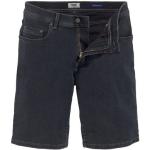 Blaue Casual PIONEER Jeans-Shorts mit Reißverschluss aus Baumwolle für Herren 
