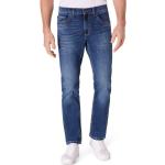 Reduzierte Blaue PIONEER Jeans Rando Jeans mit dicken Nähten aus Flanell für Herren Einheitsgröße 