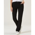Schwarze PIONEER Kate Stretch-Jeans aus Baumwolle für Damen Weite 34 