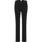 Schwarze PIONEER Jeans Betty 5-Pocket Jeans aus Baumwolle für Damen Größe XS Länge 32 