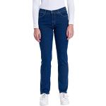 Blaue PIONEER Jeans Kate Damenjeans mit Reißverschluss aus Denim Weite 36 