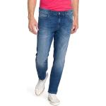 Blaue Gesteppte PIONEER Jeans Straight Leg Jeans aus Denim für Herren Weite 33 