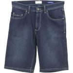 Dunkelblaue PIONEER Jeans Jeans-Bermudas mit Reißverschluss aus Baumwolle für Herren 