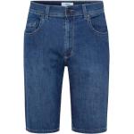 Blaue Vintage PIONEER Jeans Jeans-Bermudas mit Reißverschluss aus Baumwolle für Herren für den für den Sommer 