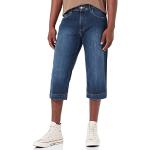 Pioneer Herren Bill Jeans-Shorts, Dark Blue Used,