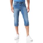 Hellblaue PIONEER Jeans Jeans-Shorts aus Denim für Herren Übergrößen für den für den Sommer 