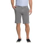 Hellgraue PIONEER Jeans Jeans-Shorts aus Denim für Herren Übergrößen für den für den Sommer 