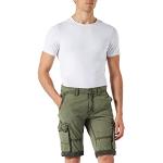 Grüne PIONEER Jeans Cargo-Shorts aus Baumwolle für Herren Größe S für den für den Sommer 