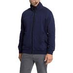 Marineblaue PIONEER Jeans Stehkragen Zip Hoodies & Sweatjacken mit Reißverschluss aus Baumwolle für Herren Größe S 