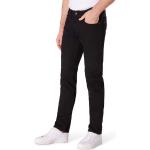 Schwarze PIONEER Jeans Bio Straight Leg Jeans aus Denim für Herren Weite 38 