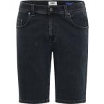 Reduzierte Schwarze PIONEER Jeans-Bermudas aus Baumwolle für Herren 