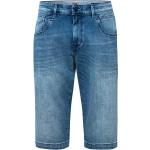 Hellblaue PIONEER Jeans Herrenjeanshemden aus Denim 