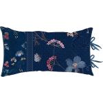 Blaue Blumenmuster Moderne PIP Sofakissen & Dekokissen aus Textil 35x60 