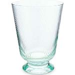 Blaue PIP Wassergläser 360 ml aus Glas 