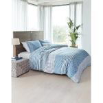 Blaue PIP Bettwäsche Sets & Bettwäsche Garnituren aus Baumwolle maschinenwaschbar 135x200 