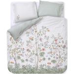 Weiße Blumenmuster PIP Bettwäsche Sets & Bettwäsche Garnituren mit Landschafts-Motiv mit Reißverschluss aus Textil 200x200 