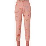 Rosa Blumenmuster PIP Pyjamahosen für Damen Größe M 