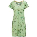 Hellgrüne Kurzärmelige PIP Damennachthemden aus Jersey Größe S 