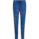 Blaue PIP Pyjamahosen lang aus Jersey für Damen Größe L 