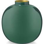 Dunkelgrüne 23 cm Runde Bodenvasen & Vasen für Pampasgras 23 cm 