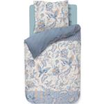 Reduzierte Blaue Blumenmuster PIP Royal Bettwäsche Sets & Bettwäsche Garnituren mit Tiermotiv aus Baumwolle maschinenwaschbar 135x200 