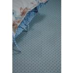 Reduzierte Hellblaue PIP Spannbettlaken & Spannbetttücher aus Textil 180x200 