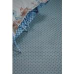 Hellblaue Moderne PIP Spannbettlaken & Spannbetttücher aus Textil 180x200 